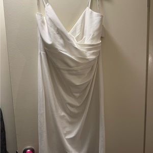 Rhinestone strap dress